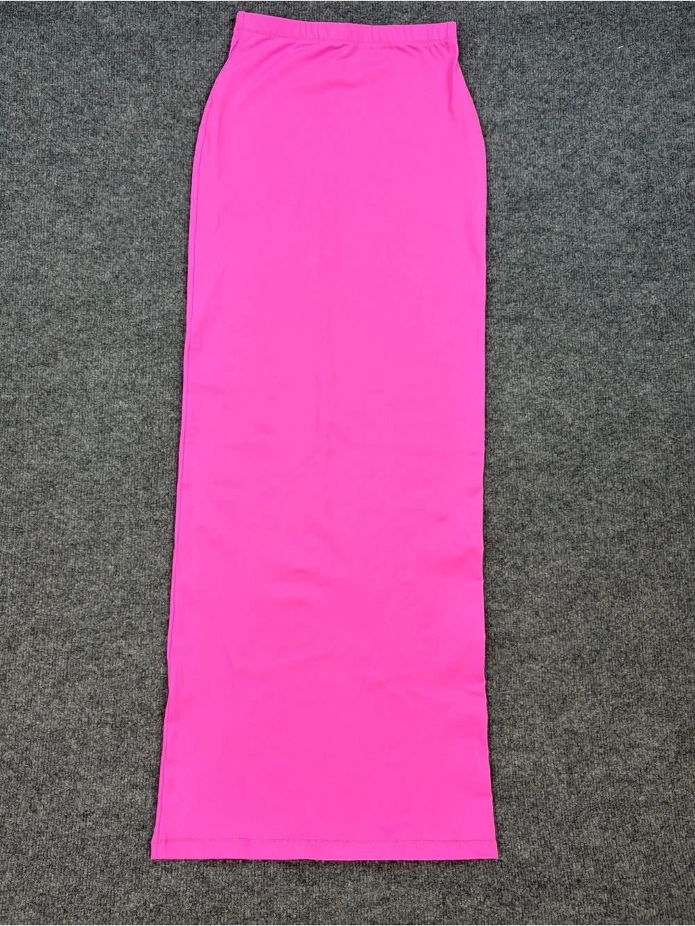 SKIMS Swim Cover Up Maxi Skirt Pink Small High Waist Bodycon Beach Resort Strech